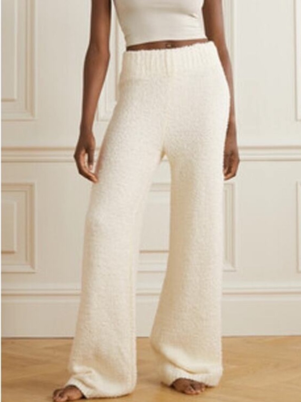 SKIMS Cozy Knit Boucle Pants Size S/M
